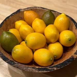 Faux fruit - lemons & limes
